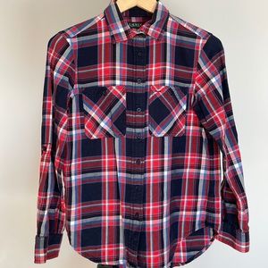 Lauren Ralph Lauren botton down  plaid shirt